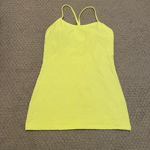 Lululemon Power Y racer back tank top size 8